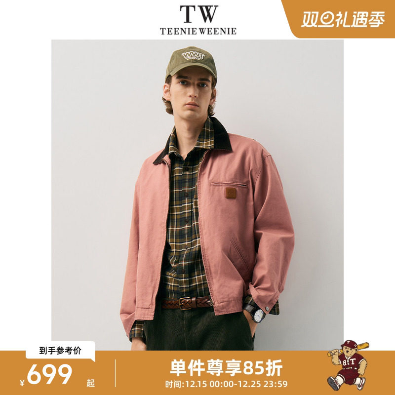 Teenie Weenie小熊男装美式复古工装耐磨舒适挺括骨感巴