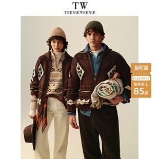 TeenieWeenie小熊男装 慵懒风毛衣 羊毛混纺复古美式