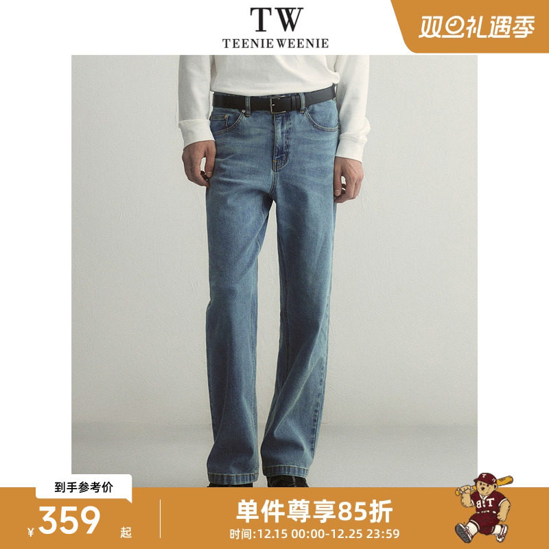 Teenie Weenie小熊男装美式cleanfit重磅宽松直