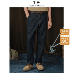 宽松街头锥形牛仔裤 TeenieWeenie小熊男装 柔软质感简约时尚