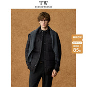 棉服外套 式 TeenieWeenie小熊男装 轻量通勤多口袋保暖衬衫