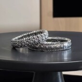 法式 安格集合店 手工水晶锡镀银项链弹力手链 AUDIBERT PHILIPPE