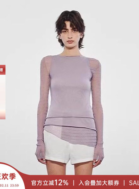 SWAYING 安格集合店 25PF早秋新款白色透气质暗扣精裁亚麻短裤女