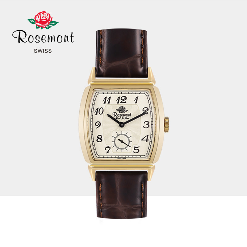 复古瑞士腕表ROSEMONT商务