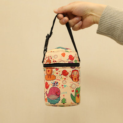 焖烧杯套儿童辅食保温套470 710 750 500ml手提袋魔膳师印象通用