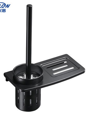 金诗洛K5212马桶刷置物架多功能壁挂式马桶刷卫生间长柄清洁刷放