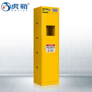 虎勒全钢气瓶柜防爆柜安全柜气瓶柜单双瓶柜带报警器液化气瓶柜工