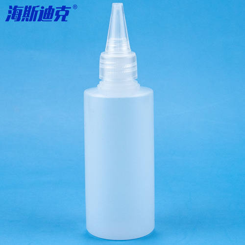 海斯迪克HKCL-431加厚塑料瓶存储胶水瓶工业用小样分装染料点胶瓶