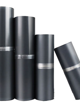 伏兴快递袋物流包装袋加厚防水打包袋塑料袋灰黑色45*60cm100只