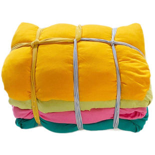 伏兴擦机布工业抹布擦油布擦色布擦拭布纯色棉碎布10kg