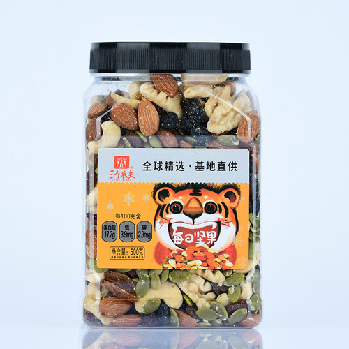 三个农夫每日坚果（老虎版）500g/罐