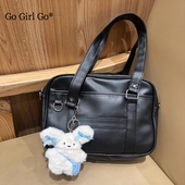 斜挎通勤包简约学院风大容量手提包 2025原创日系JK制服包女二次元