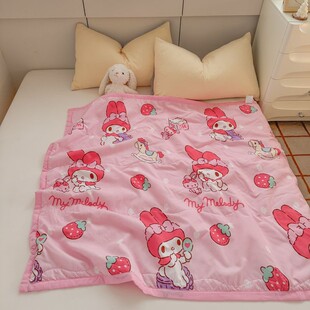 美乐蒂儿童夏凉被幼儿园午睡小被子melody空调被午休盖被可爱女孩