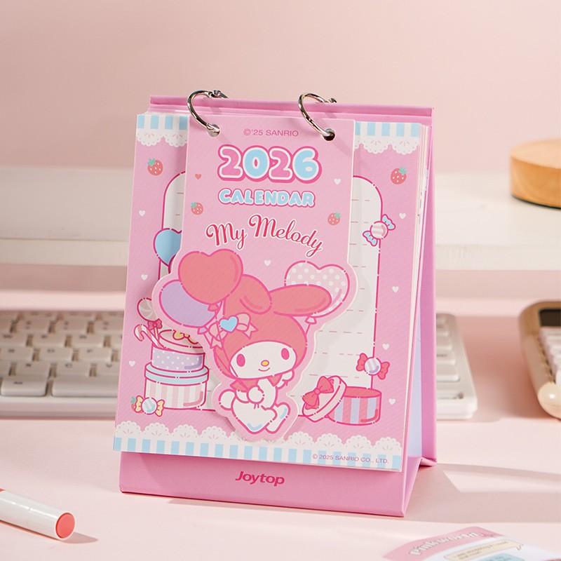 卡通美乐蒂2026年台历新款学生