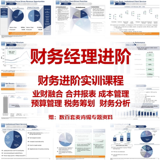 2023年财务经理主管管理培训视频业财融合财务分析预决算合并报表