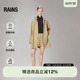 18050 line Rains 防水面料机能风夹克外套风衣百搭旅行通勤女A