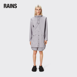 防水夹克外套 Rains Jacket 中长款 鱼尾风衣男女同款 雨衣Long 时尚