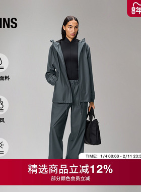 Rains山系防风防水面料夹克外套风衣户外旅行秋冬男女Storm/18370
