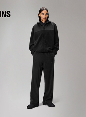 Rains 摇粒绒长裤男女同款休闲裤Addis Fleece Pants Wide/21580