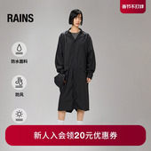 Jacket Rains 超长夹克防水面料连帽外套风衣男女Longer 18360