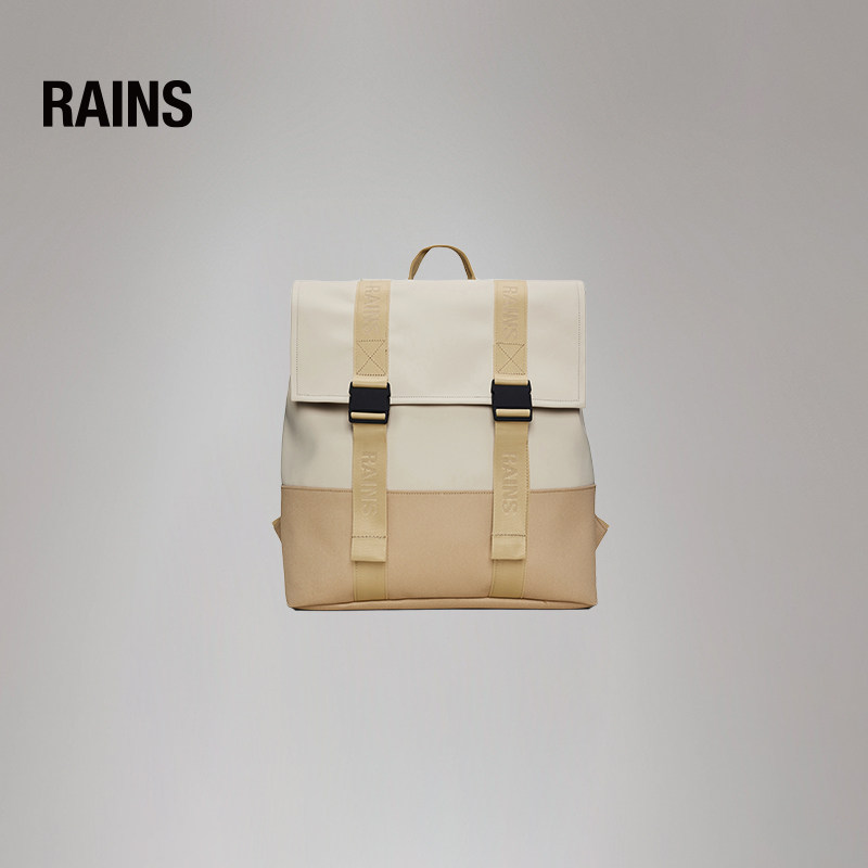 Rains 21L学院风双肩背包电脑包书包通勤旅行男女Trail MSN/14310