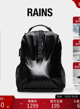 Rains新款防水双肩背包通勤包