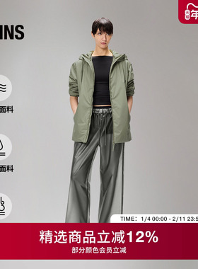 Rains防水面料防风连帽外套夹克风衣户外通勤秋冬男女Lohja/15770