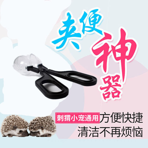 非洲迷你刺猬厕所仓鼠捡屎神器