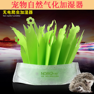 刺猬物理加湿器环保自然蒸发绿叶纸陆龟爬虫增湿爬宠加湿草加湿器