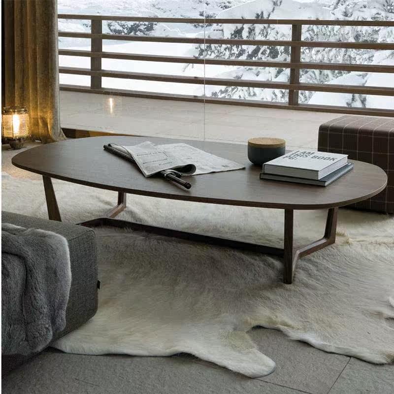 Ellipse tea table Simplicity Ash solid wood American style designer coffee Side tea tablein the Residential furniture , Categories , Tea table  category - from Buy2taobao.com to provide professional Taobao agent buy service