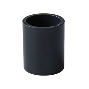 PVC直接头化工直通给水管配件塑料20化工业管件25 32 40 50耐酸碱