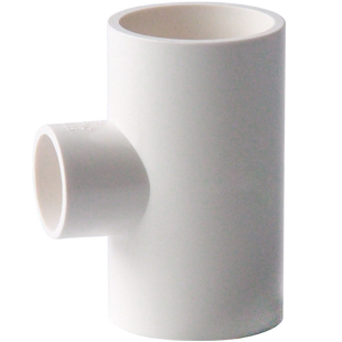 PVC变径三通 UPVC异径三通接头胶粘给水管件配件塑料转换大小三通