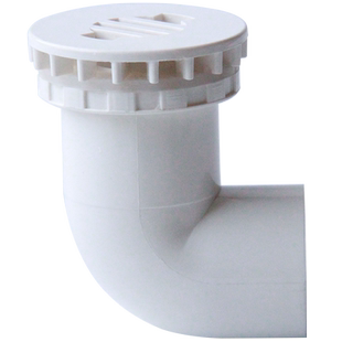 鱼缸排水弯头 水箱PVC管件组缸弯排水海鲜池下水排污90度弯款强排