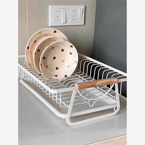 【厨房好物】碗碟收纳架沥水碗架家用台面不锈钢碗盘架餐具收纳篮