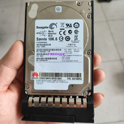 原装 华为 02310KPU 600G 10K SAS 6GB 2.5 RH2288H V2服务器硬盘