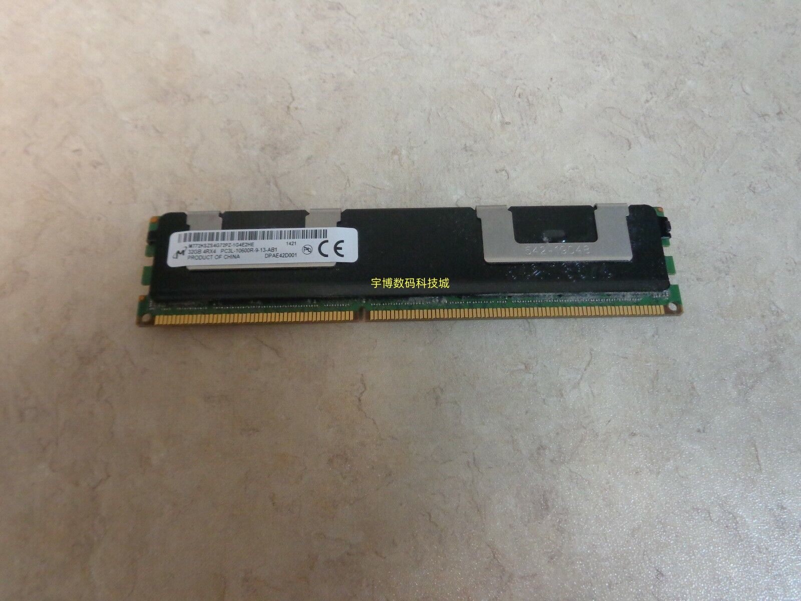 镁光 原厂 32g 4rx4 pc3l-10600r ddr3 1333 ecc rdimm服务器内存