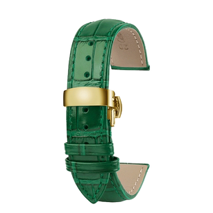 适配Briston布里斯顿周冬雨同款亮光绿色手表带情侣男女表链 20mm