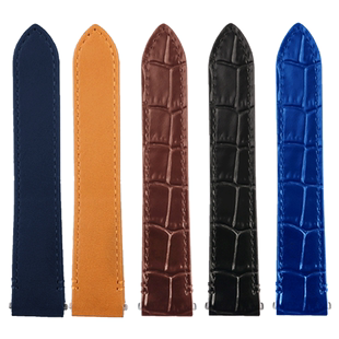 适配Cartier卡地亚新款山度士WSSA0010快拆牛皮手表带表链19 21mm