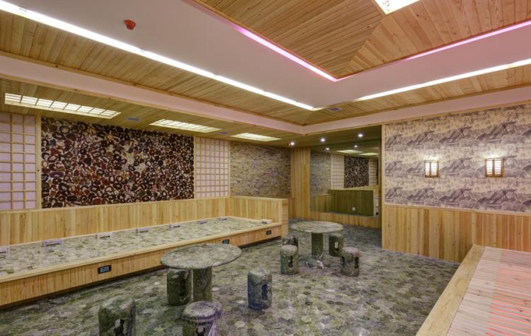 洗浴会所设计效果图 水疗洗浴浴池养生馆足浴城洗脚城