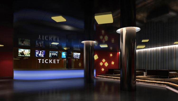 电影院设计 电影院展示电影院特写放映厅电影院动画电影院大厅