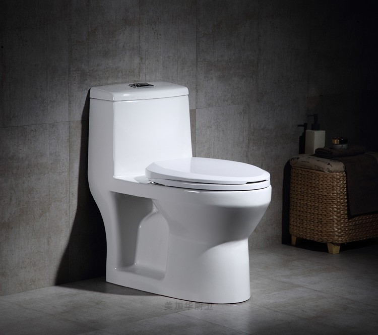 家用直冲式抽水马桶老式蹲厕改坐便器20/30/40/56/60坑距墙排马桶