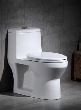家用直冲式抽水马桶老式蹲厕改坐便器20/30/40/56/60坑距墙排马桶