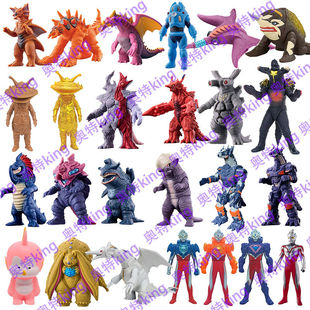 赫尔纳拉克 基尔巴格 古维拉 全套亚刻奥特系列关节可动软胶怪兽