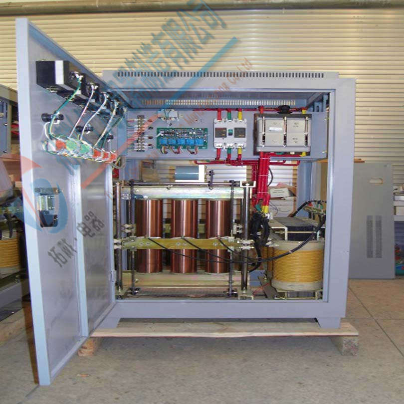 sbw-60kva三相大功率补偿式稳压器 三相四线制380v专用稳压器