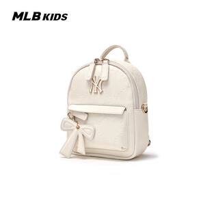 MLB儿童潮奢出挑立体感LOGO钻石老花26春款男女童双肩包7ABKM036N