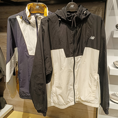 NB26春季新款男拼色梭织外套