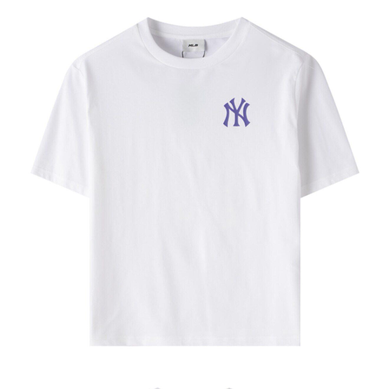 MLB 26夏儿童男女童凉感NY后背大标圆领透气运动T恤短袖7ATSB3563 - 实物图