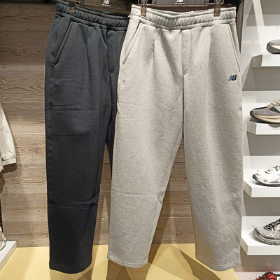 NB男子加绒针织运动休闲卫裤长裤