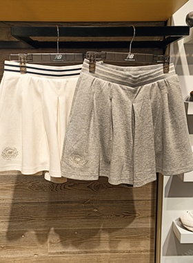 NEW BALANCE NB26夏女款运动休闲针织透气跑步裙短裙短裤WB61Q9UN