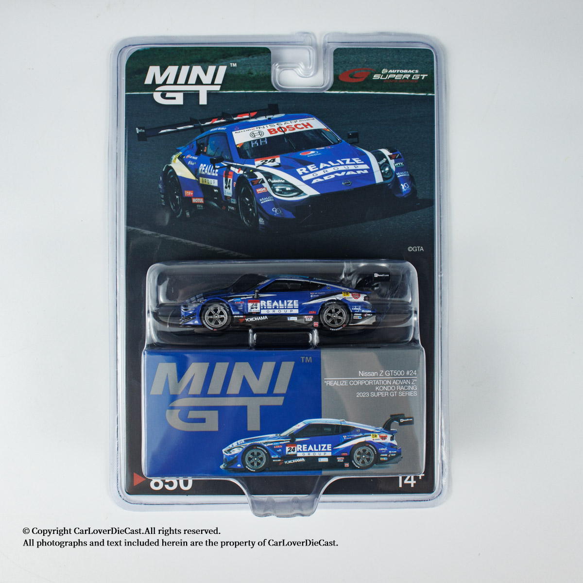 MINIGT850尼桑ZGT500合金车
